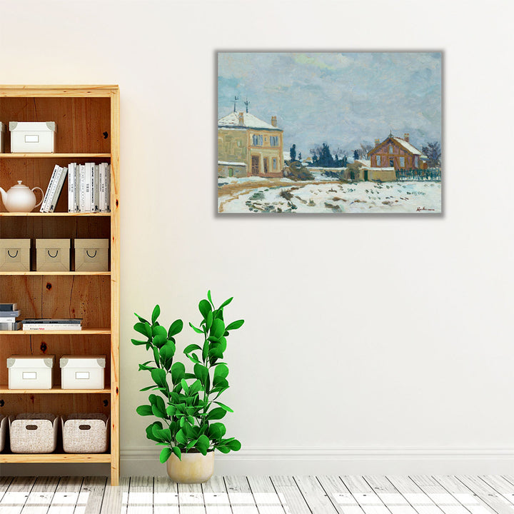 Paysage en Île-de-France - Canvas Print Wall Art