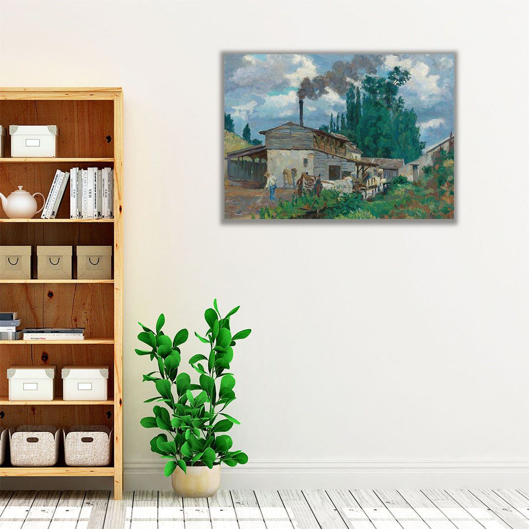 Les Bords De La Bièvre - Canvas Print Wall Art