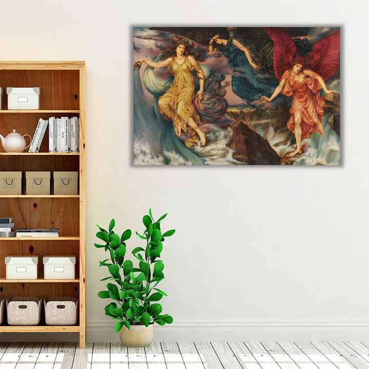 The Storm Spirits - Canvas Print Wall Art