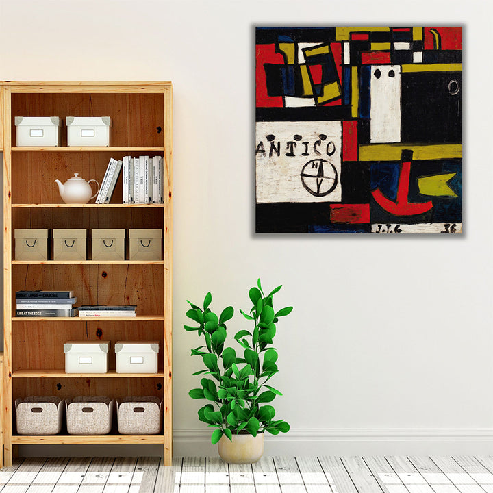 Transatlántico Constructivo, 1936 - Canvas Print Wall Art