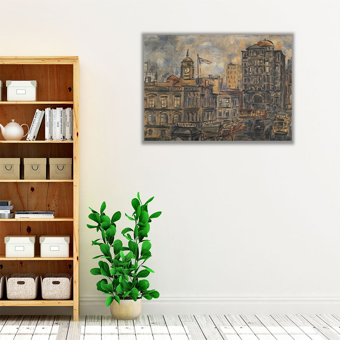 City Hall, 1942 - Canvas Print Wall Art