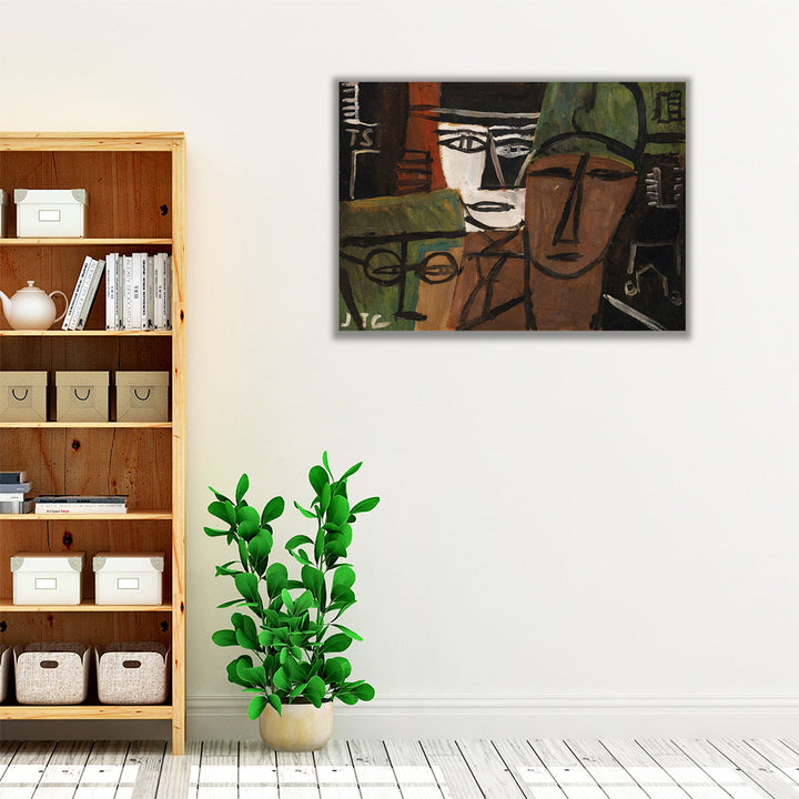 Têtes, 1928 - Canvas Print Wall Art