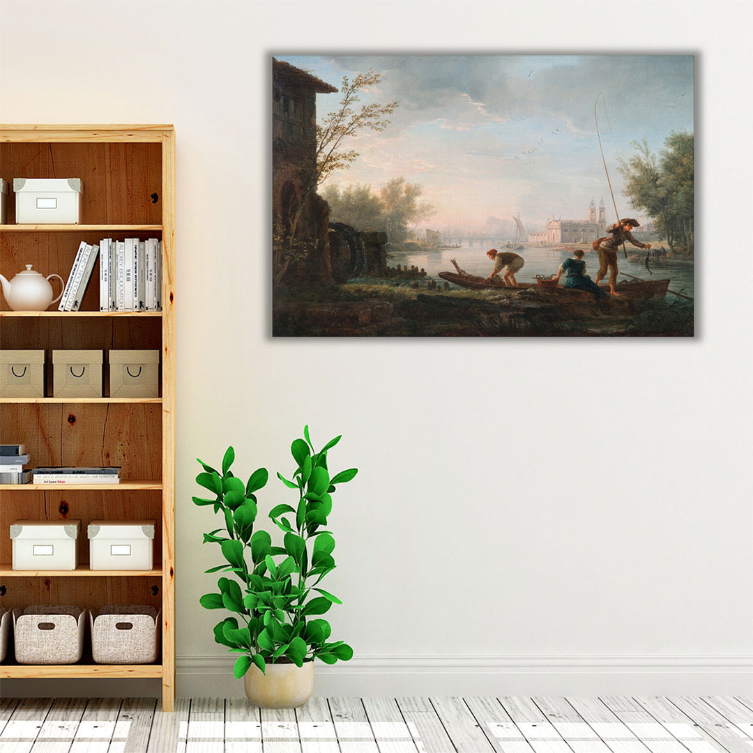 The Four Times of Day, Morning - Canvas Print Wall Art