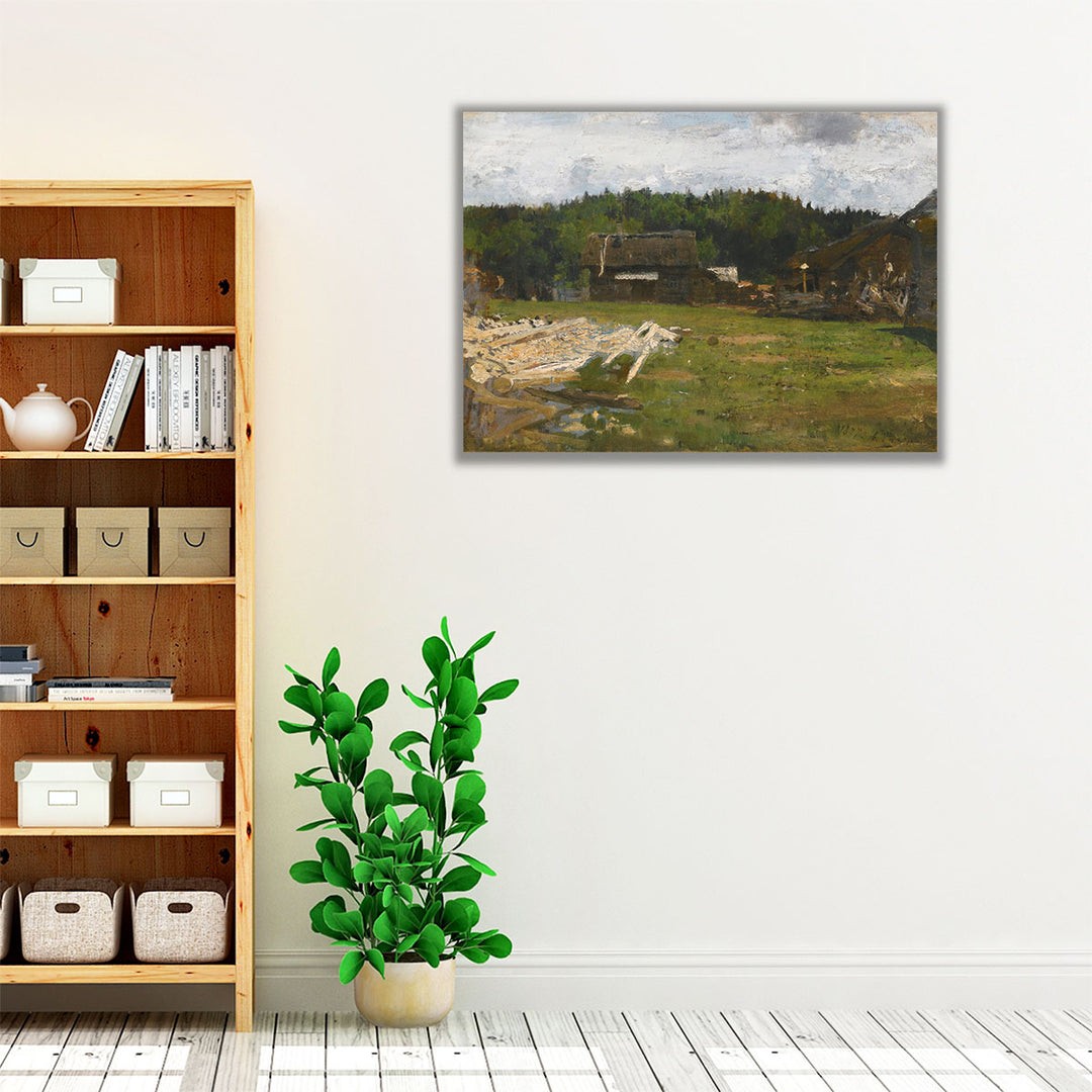 Forest Clearing Near Chuguev, Ukraine - Canvas Print Wall Art