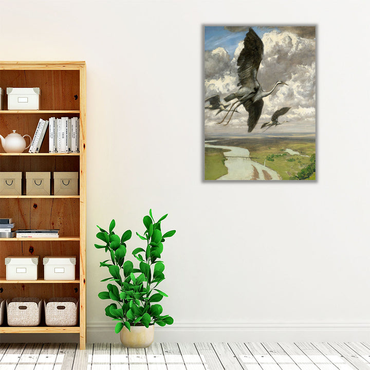 Wondrous Birds, 1892 - Canvas Print Wall Art