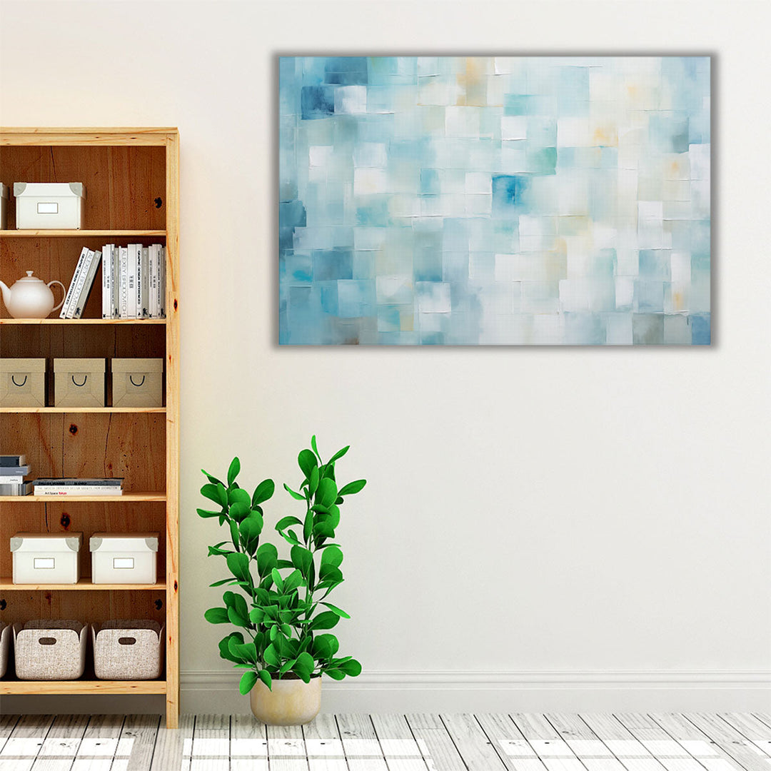 Aquamarine Odyssey - Canvas Print Wall Art