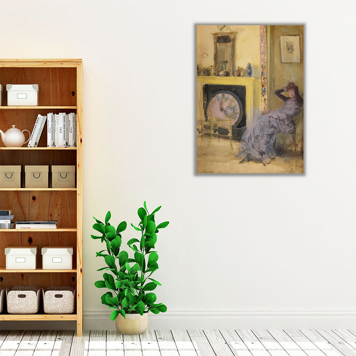 The Yellow Room - Canvas Print Wall Art