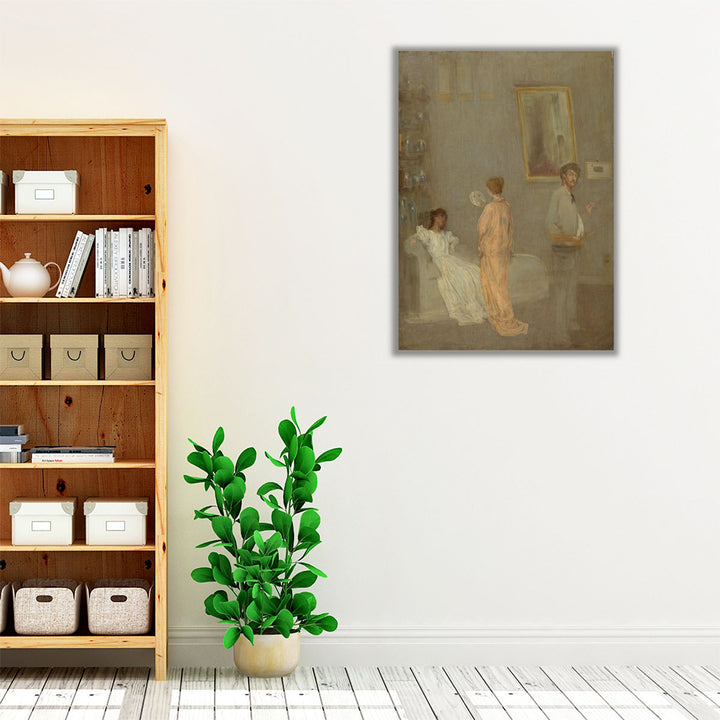 The Artist in his Studio, 1865 - Canvas Print Wall Art