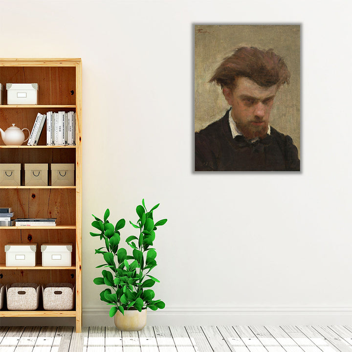 Self-Portrait Henri Fantin Latour - Canvas Print Wall Art