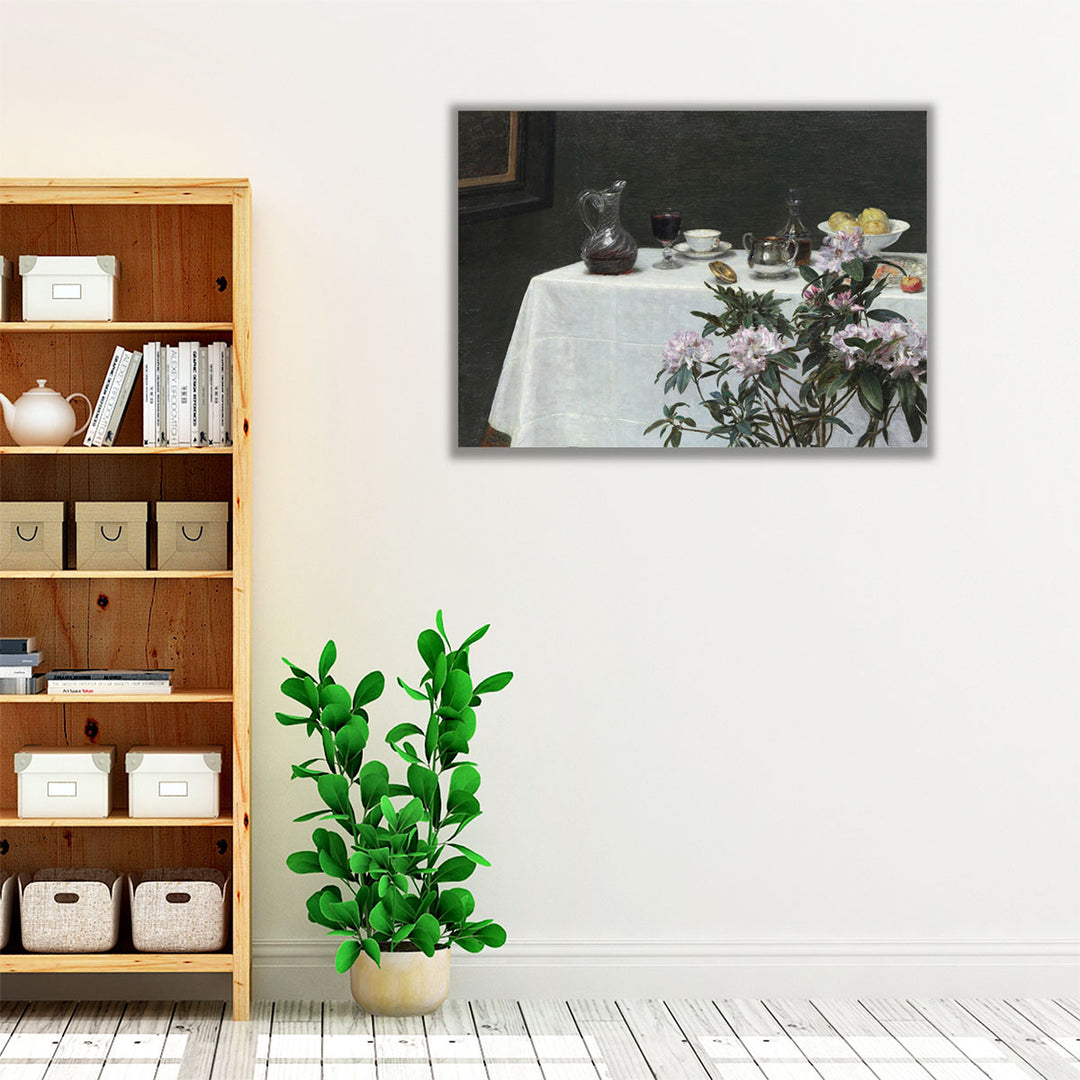 Still Life, Corner of a Table, 1873 - Canvas Print Wall Art