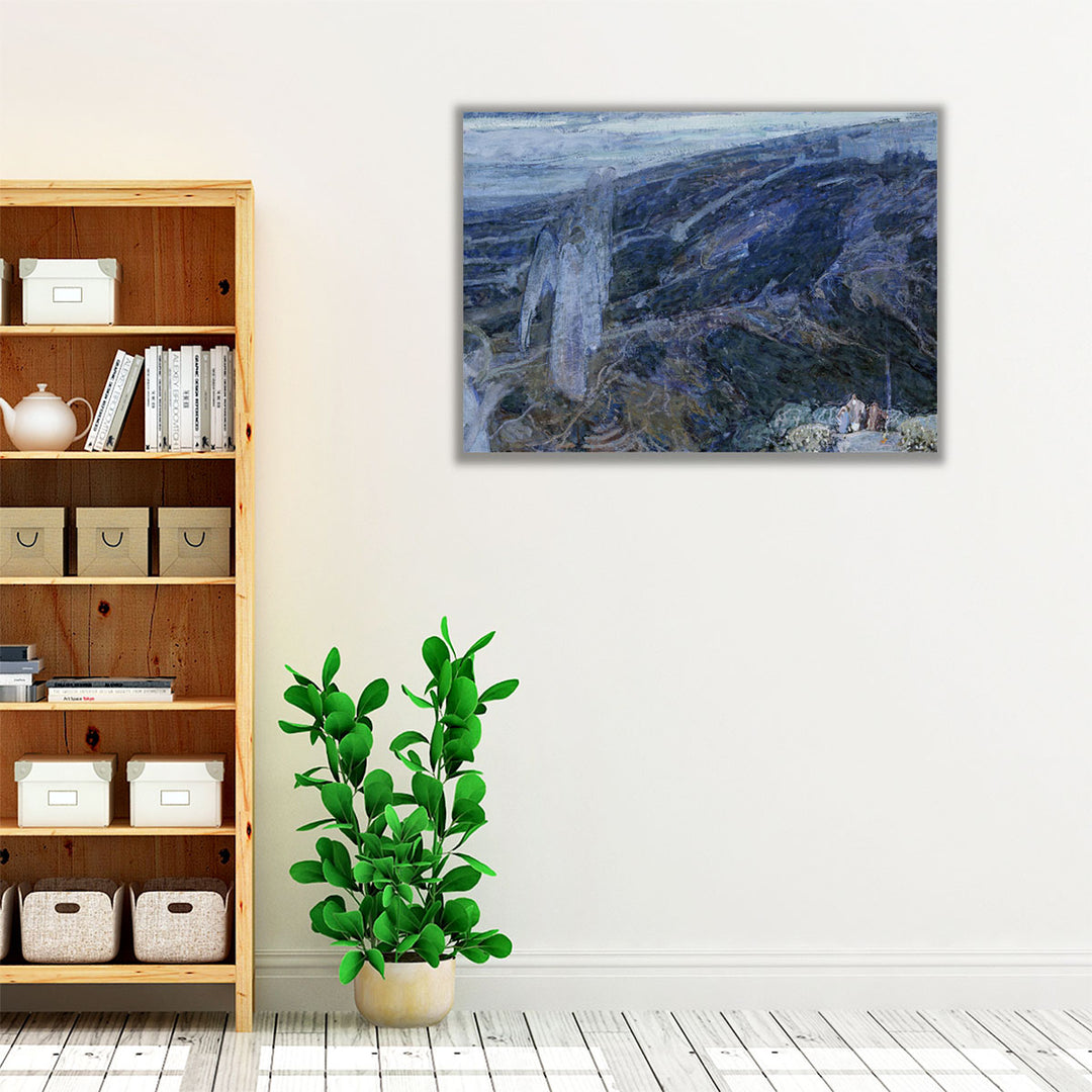 Angels Appearing Before The Shepherds  - Canvas Print Wall Art