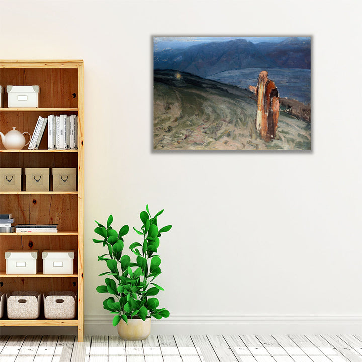 Study For Moses And The Burning Bush - Canvas Print Wall Art