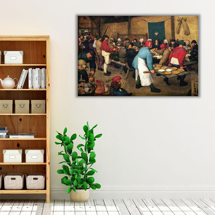 Peasant Wedding - Canvas Print Wall Art