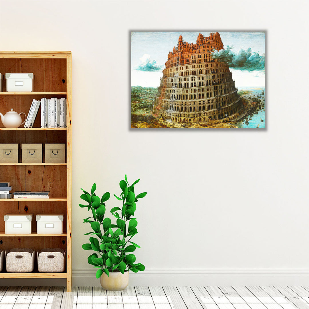 The Tower of Babel - Canvas Print Wall Art