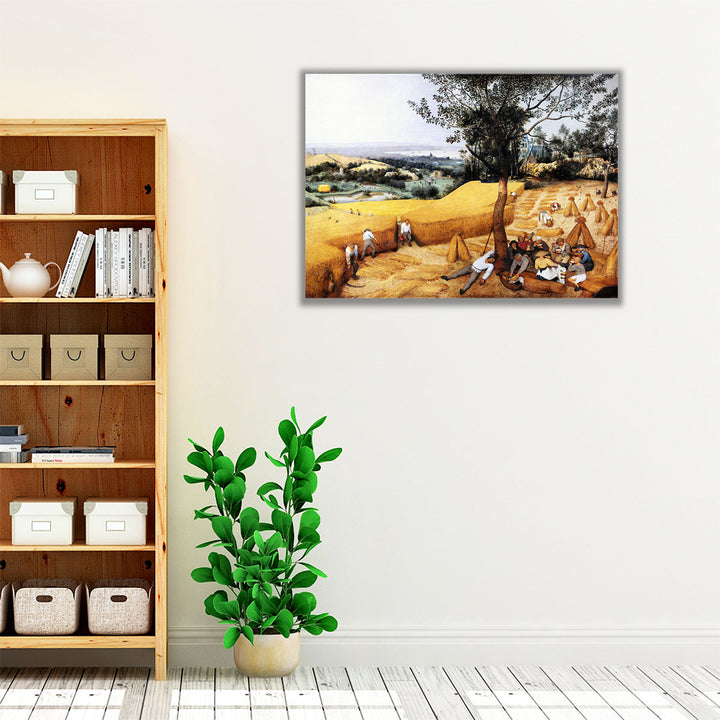 The Harvesters, 1565 - Canvas Print Wall Art
