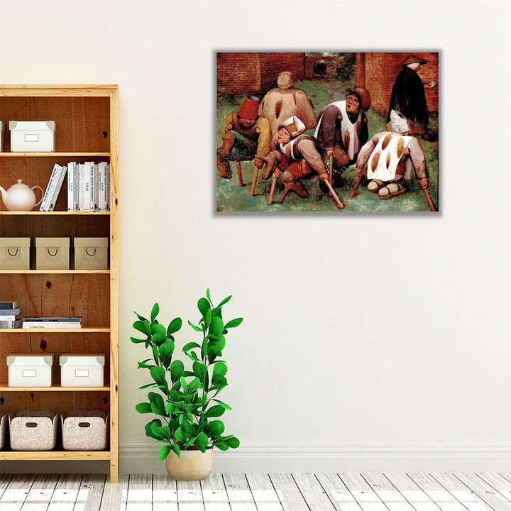 The Beggars - Canvas Print Wall Art