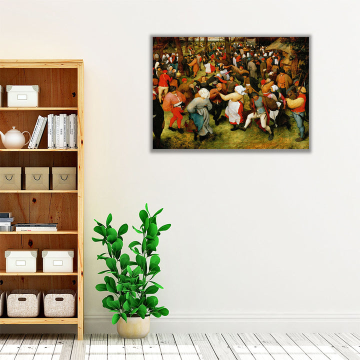 Peasant Wedding Dance - Canvas Print Wall Art