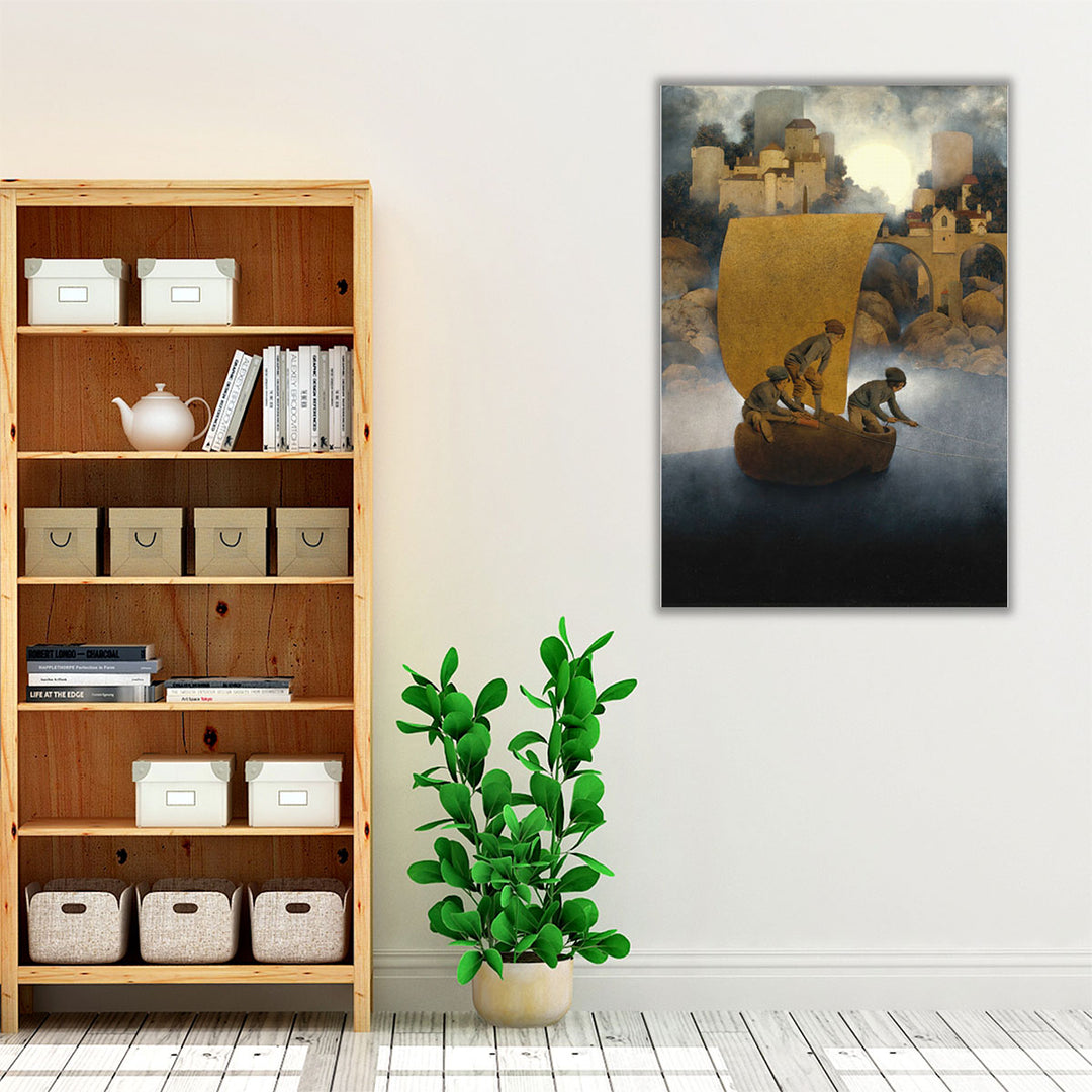 Wynken, Blynken, and Nod - Canvas Print Wall Art