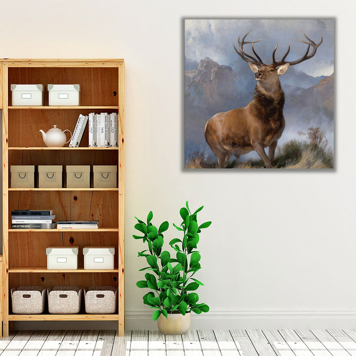 The Monarch of the Glen - Canvas Print Wall Art