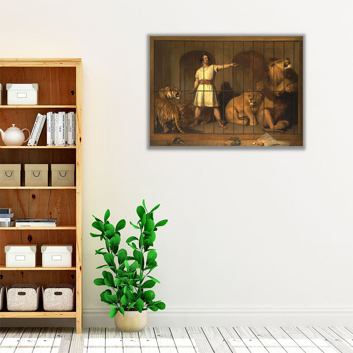 Portrait of Mr. Van Amburgh - Canvas Print Wall Art