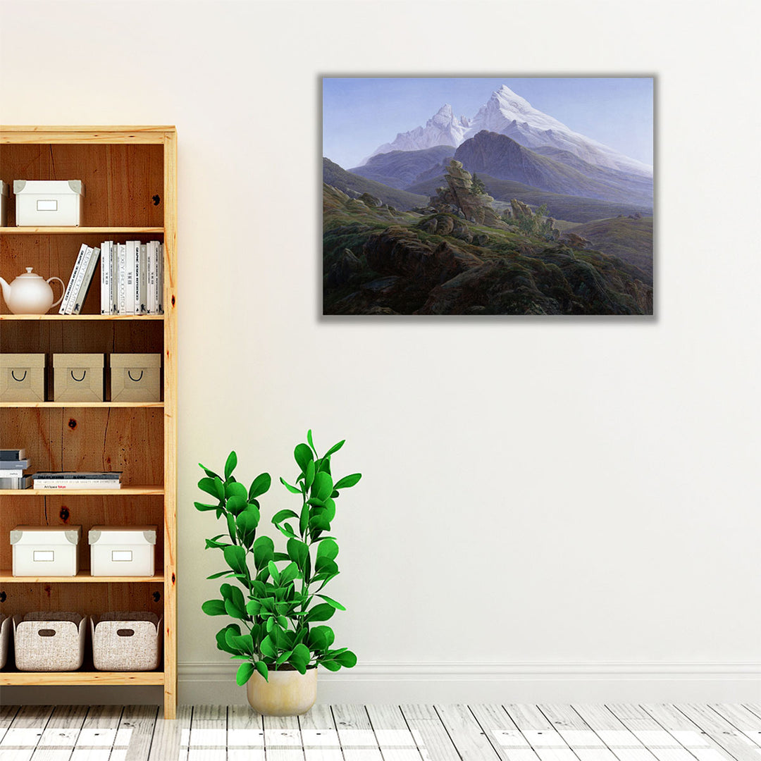 The Watzmann, 1824 - Canvas Print Wall Art