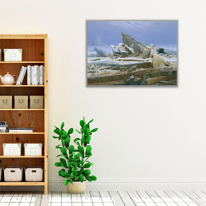 The Sea of Ice - Canvas Print Wall Art