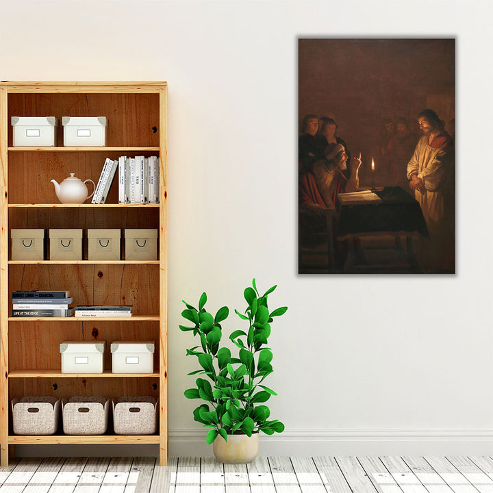 Christ Before the High Priest - Canvas Print Wall Art