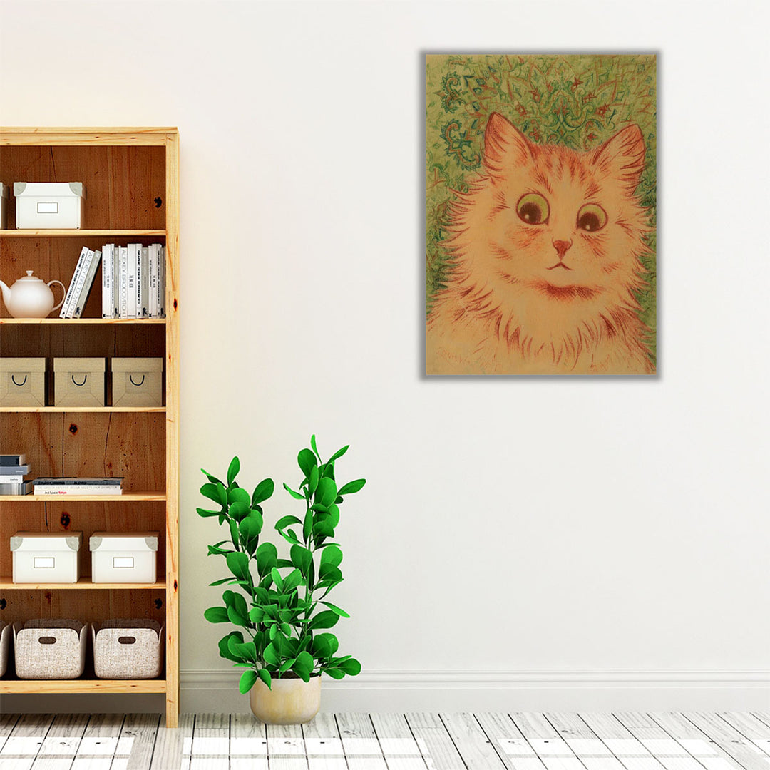 Kaleidoscope Cats II - Canvas Print Wall Art