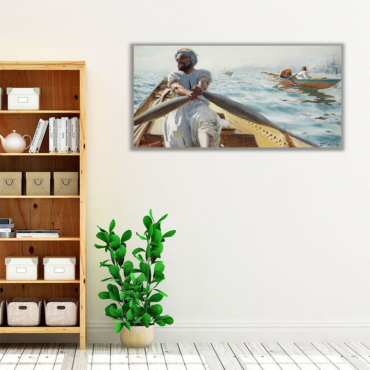 Caique Oarsman - Canvas Print Wall Art