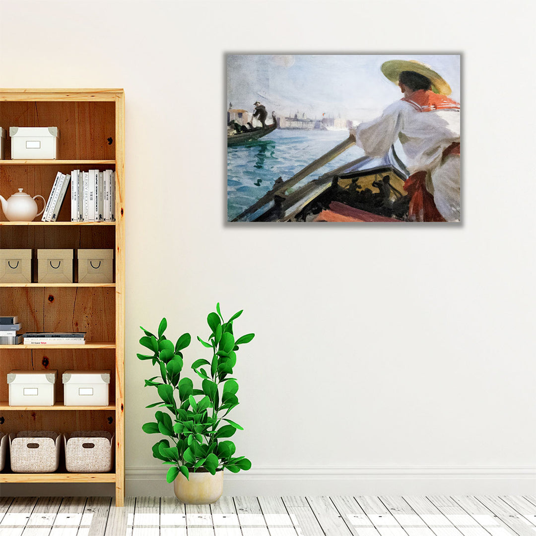In my Gondola - Canvas Print Wall Art