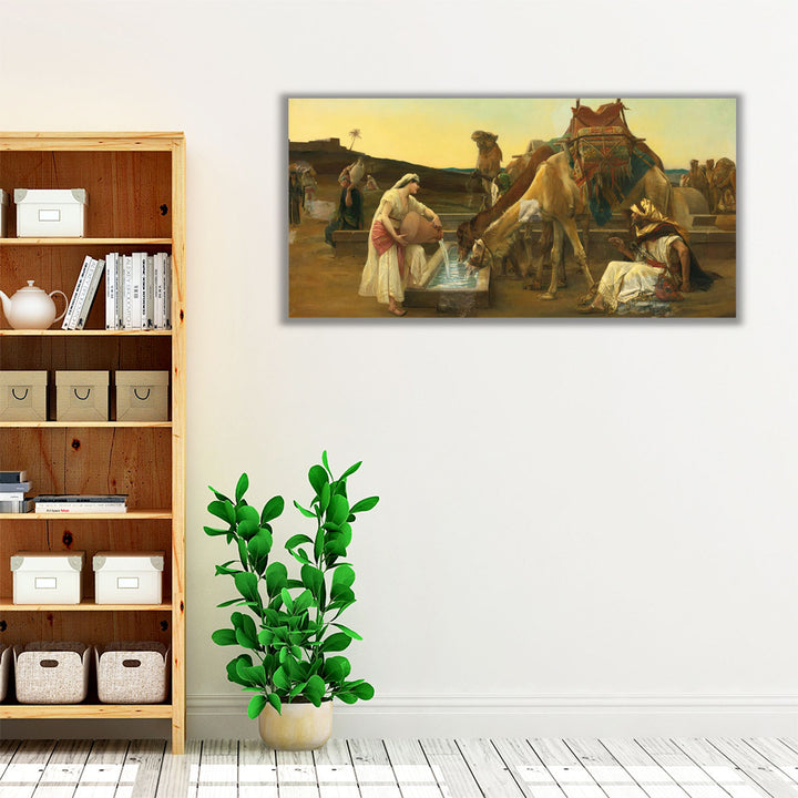 Rebecca Et Eliezer, 1883 - Canvas Print Wall Art