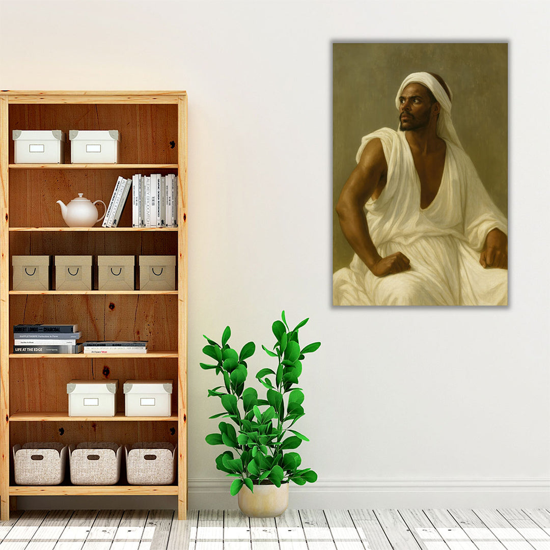Portrait of a North African, 1870 - Canvas Print Wall Art