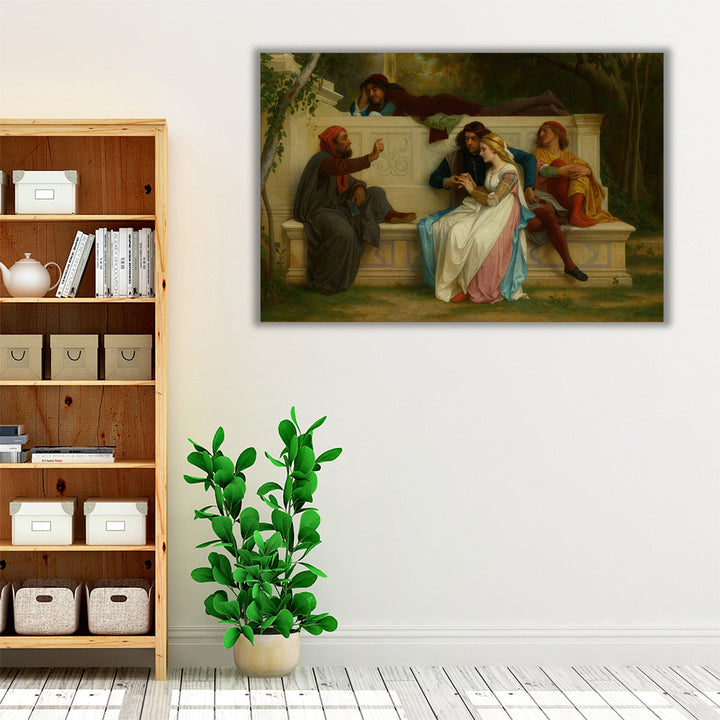 Florentine Poet, 1861 - Canvas Print Wall Art