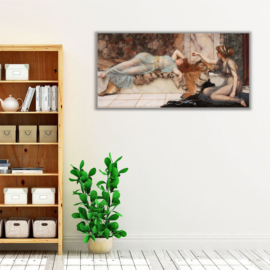 Mischief and Repose - Canvas Print Wall Art