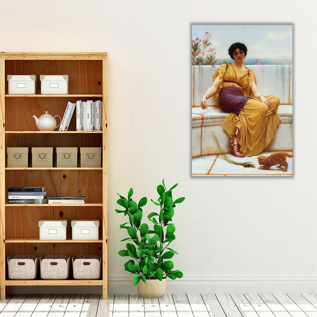 Idleness, 1900 - Canvas Print Wall Art