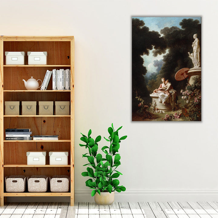 The Progress of Love, Love Letters - Canvas Print Wall Art