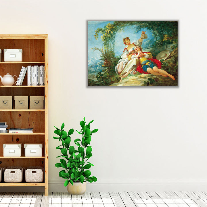 Happy Lovers - Canvas Print Wall Art
