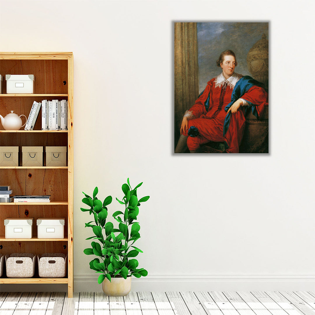 John Simpson, der Vater von Maria Susanna Lady Ravensworth - Canvas Print Wall Art