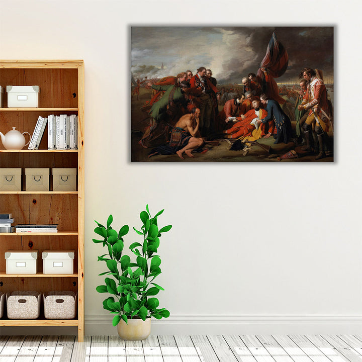 The Death of General Wolfe - Canvas Print Wall Art
