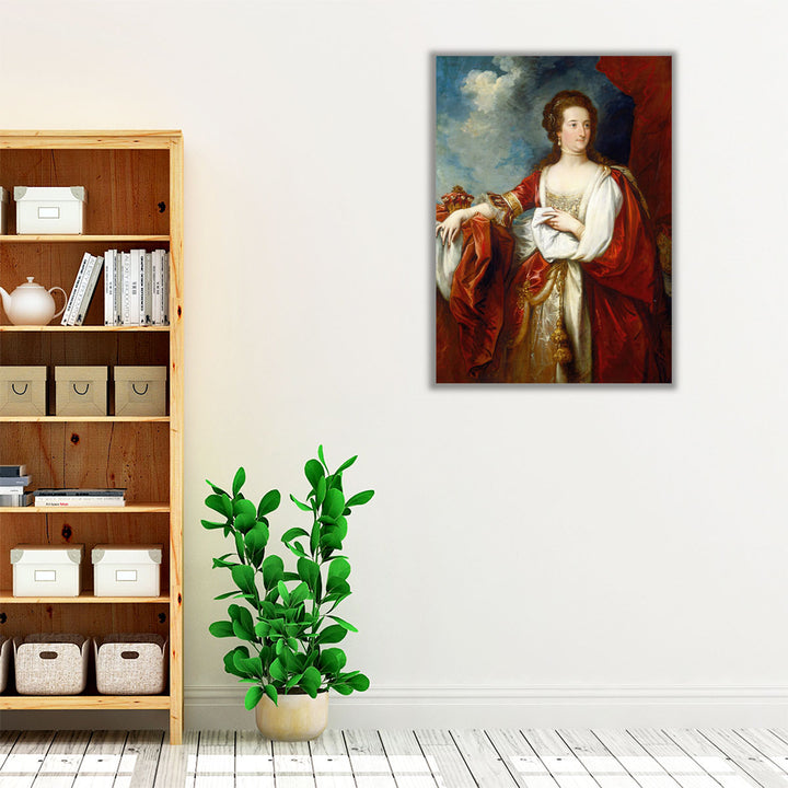 lizabeth,Countess of Effingham - Canvas Print Wall Art