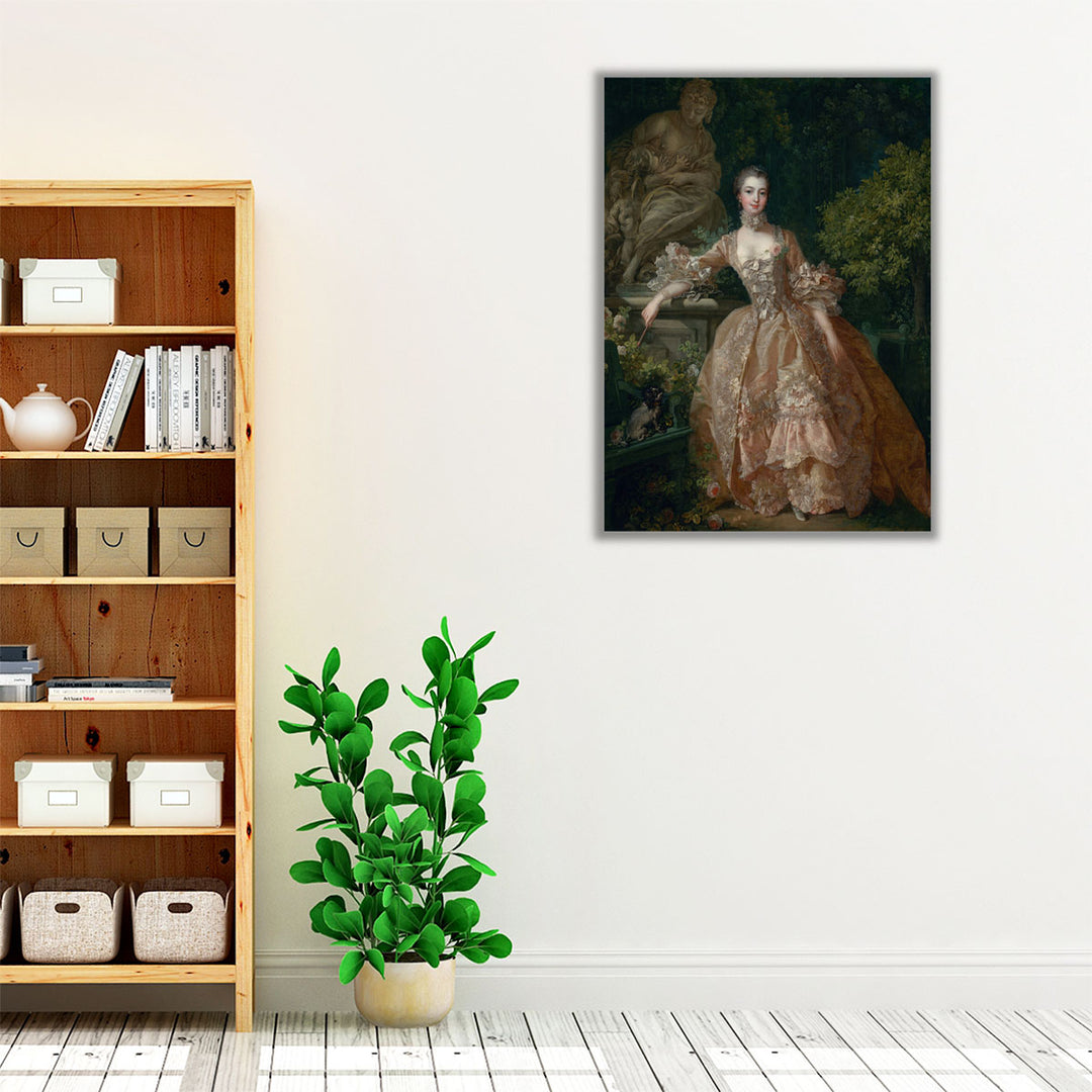 Madame de Pompadour, 1759 - Canvas Print Wall Art