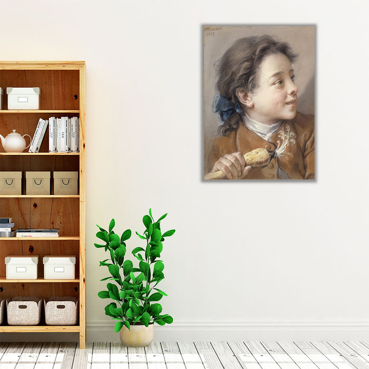Boy with a Carrot, 1738 - Canvas Print Wall Art