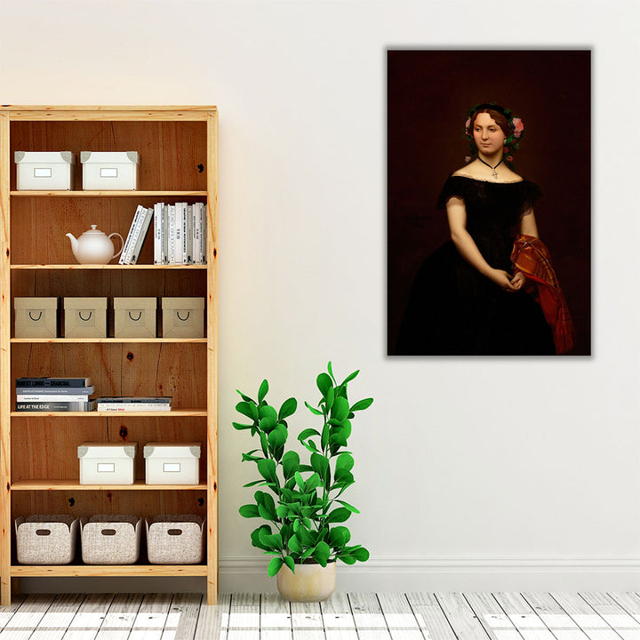 Portrait de Mademoiselle Durand - Canvas Print Wall Art
