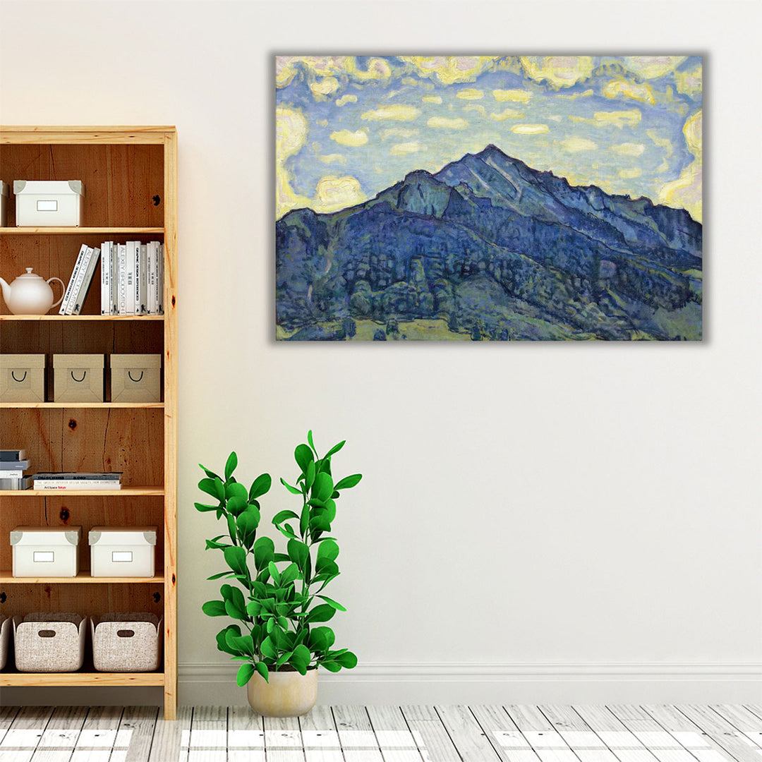 Landschaft in den Schweizer Alpen - Canvas Print Wall Art