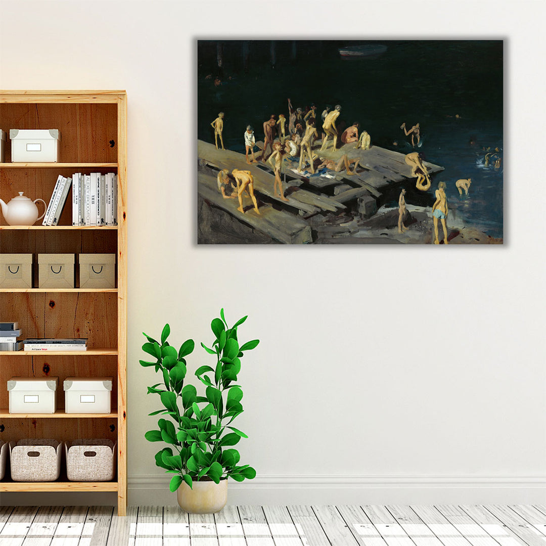 Forty-Two Kids, 1907 - Canvas Print Wall Art
