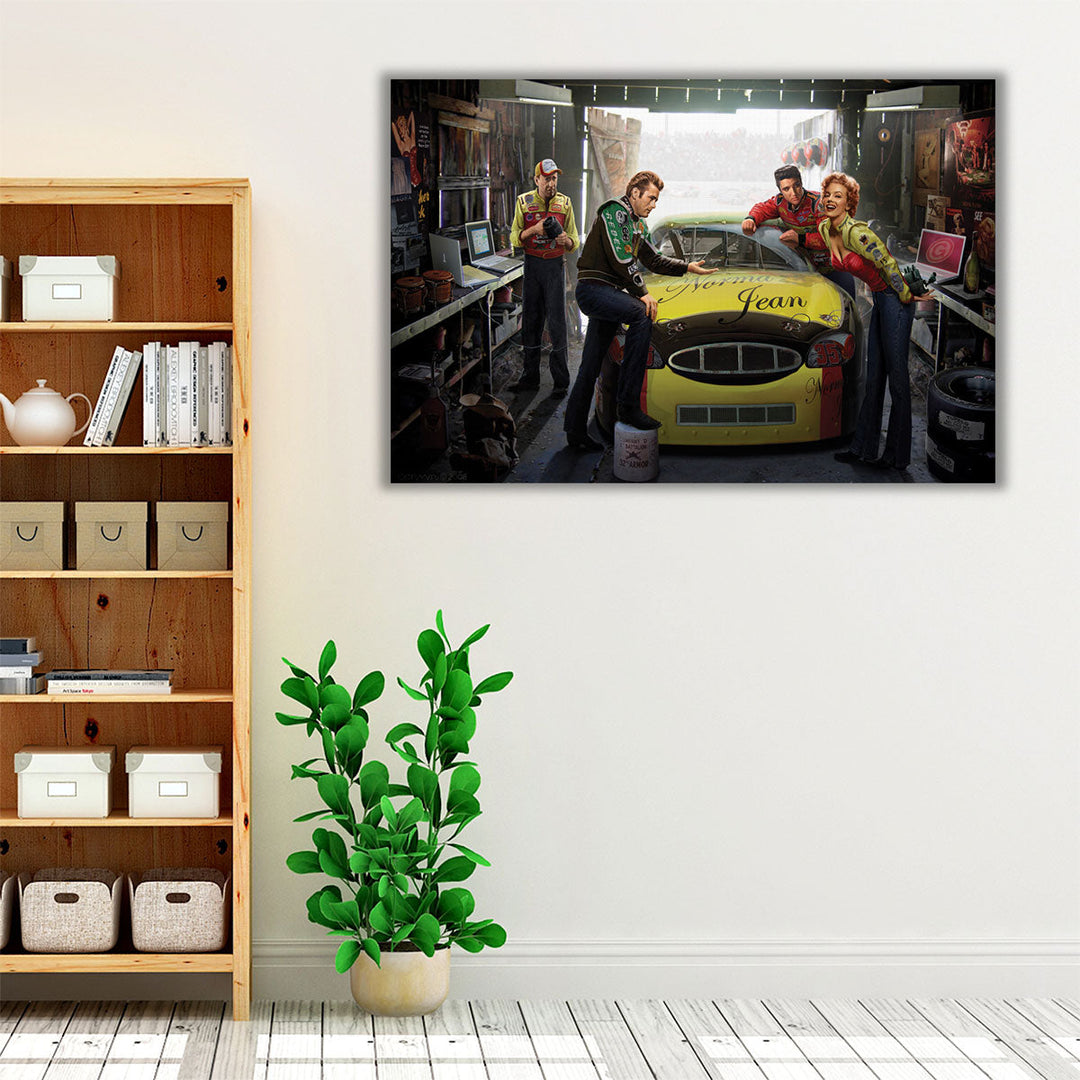 Eternal Speedway - Canvas Print Wall Art