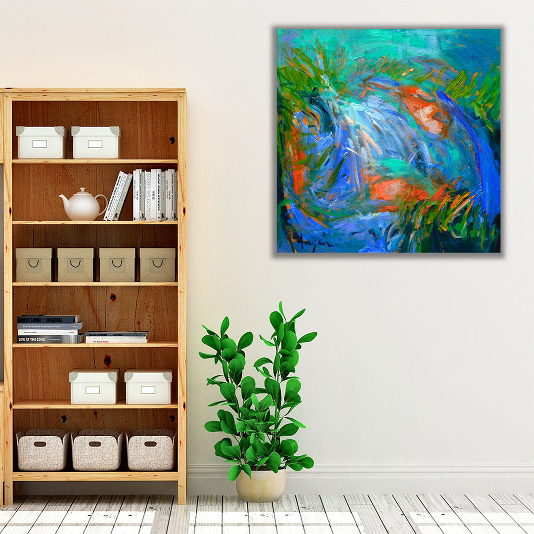 Koi  II - Canvas Print Wall Art