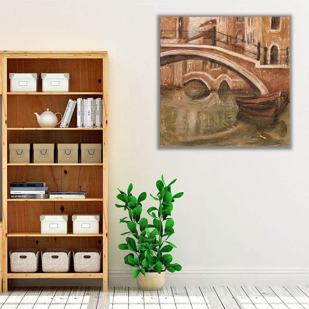 Canal View I - Canvas Print Wall Art