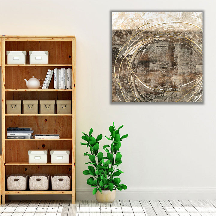 Metallic Thread I - Canvas Print Wall Art