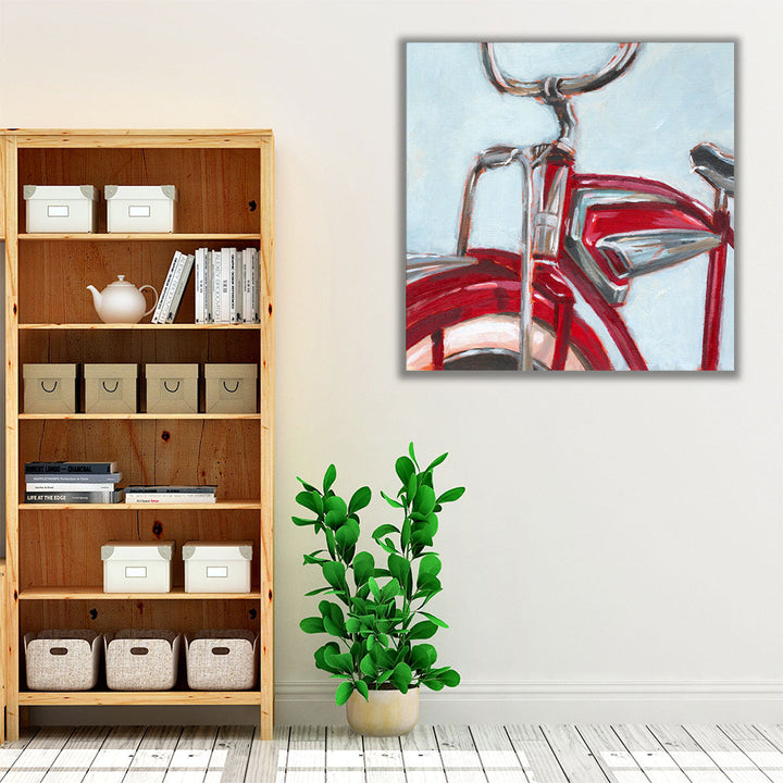 Retro Cycle II - Canvas Print Wall Art